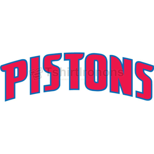 Detroit Pistons T-shirts Iron On Transfers N993